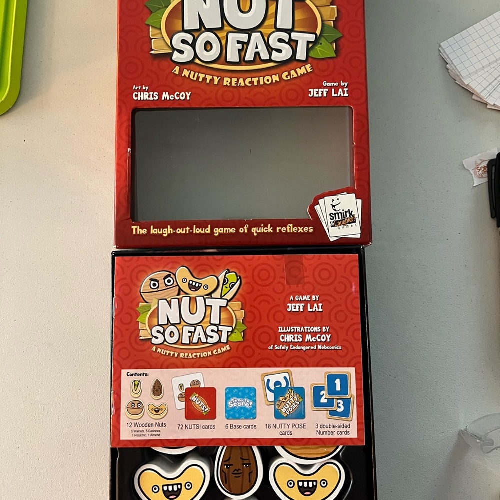 Nut So Fast Reaction Game by - Red